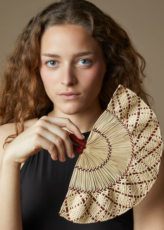 Palma Fan - Terracota