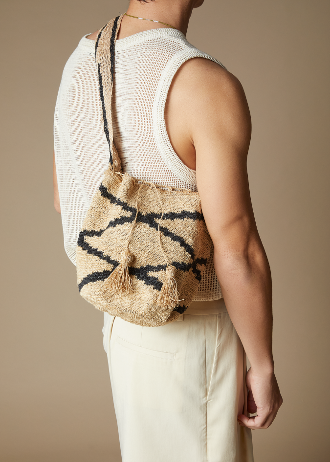 Crossbody Fique Ikat