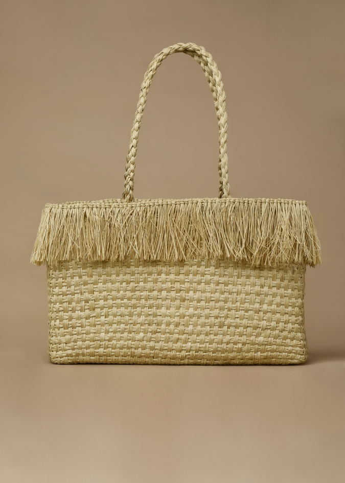 Medium Palma Add-on Ecru