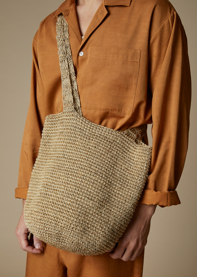 Crossbody DH Fique Solid Natur