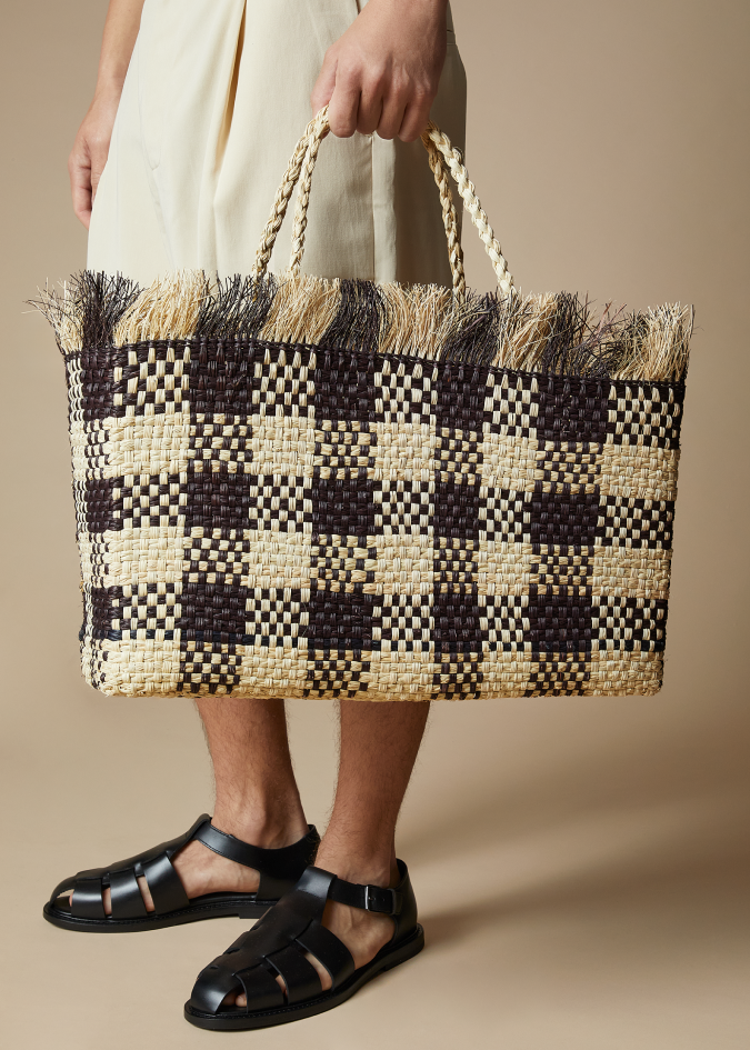 Maxi Palma Vichy Black