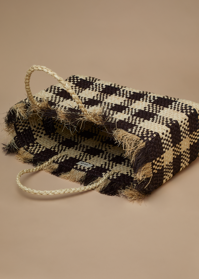 Maxi Palma Vichy Black