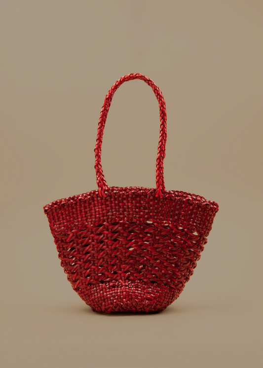 Leather Mini Chesca Red