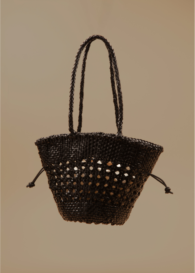 Leather Mini Chesca Black