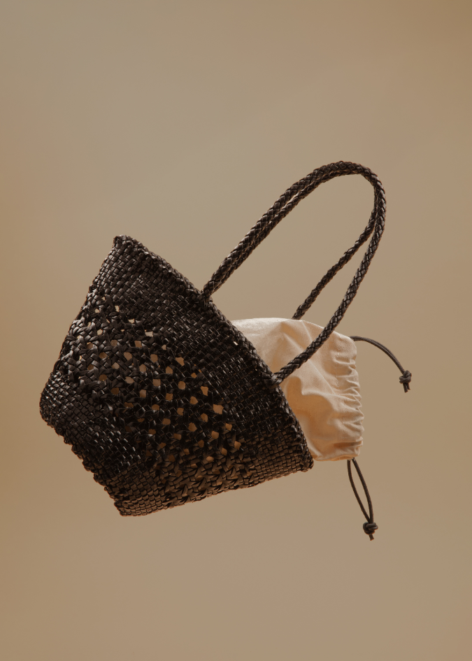 Leather Mini Chesca Black
