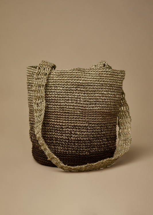 Crossbody DH Fique Degradé - Camel