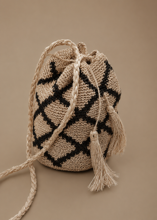 Fique Crossbody Ikat