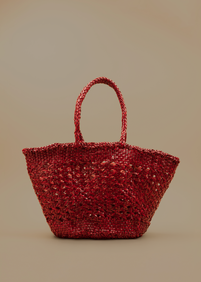 Leather Maxi Chesca Red