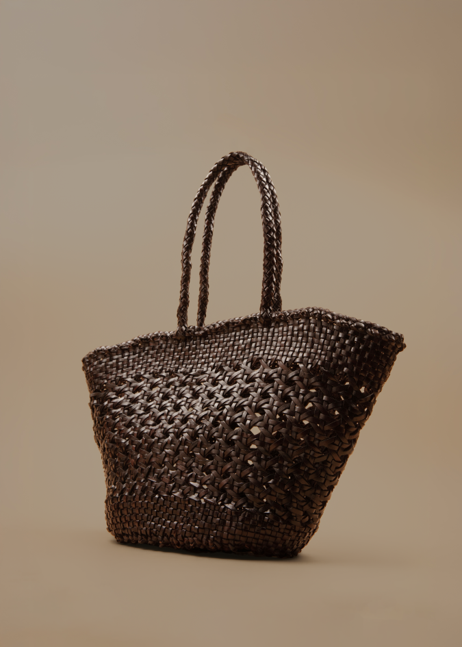 Leather Maxi Chesca Brown