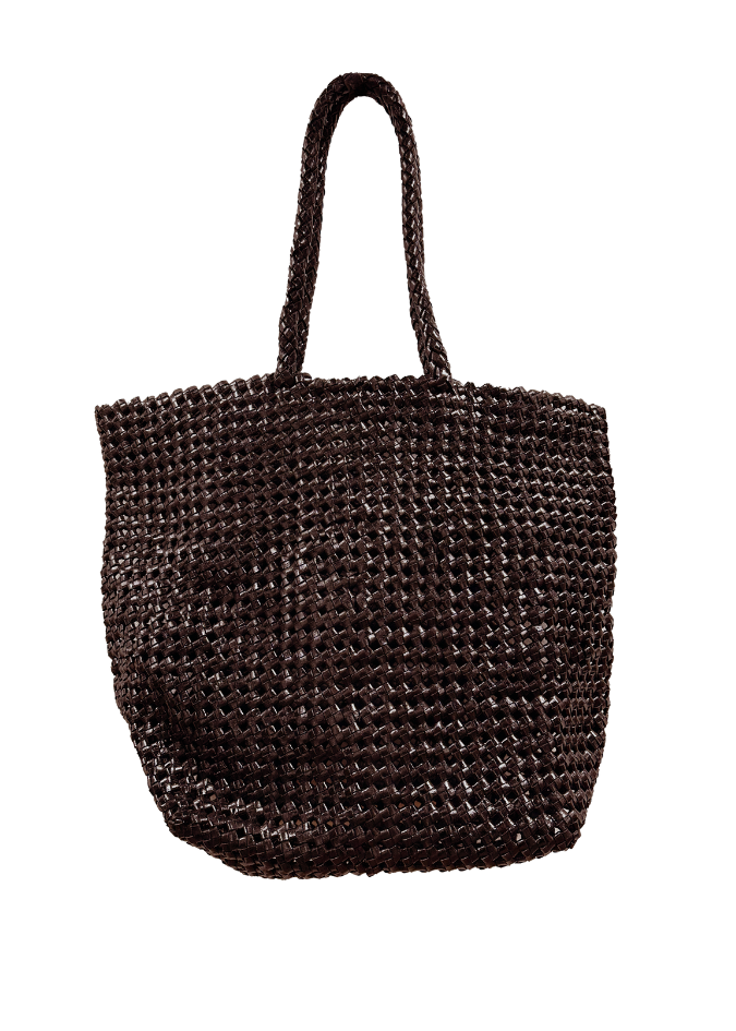 Leather Nest Medium Brown