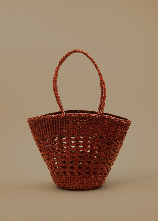 Leather Mini Chesca Cognyac